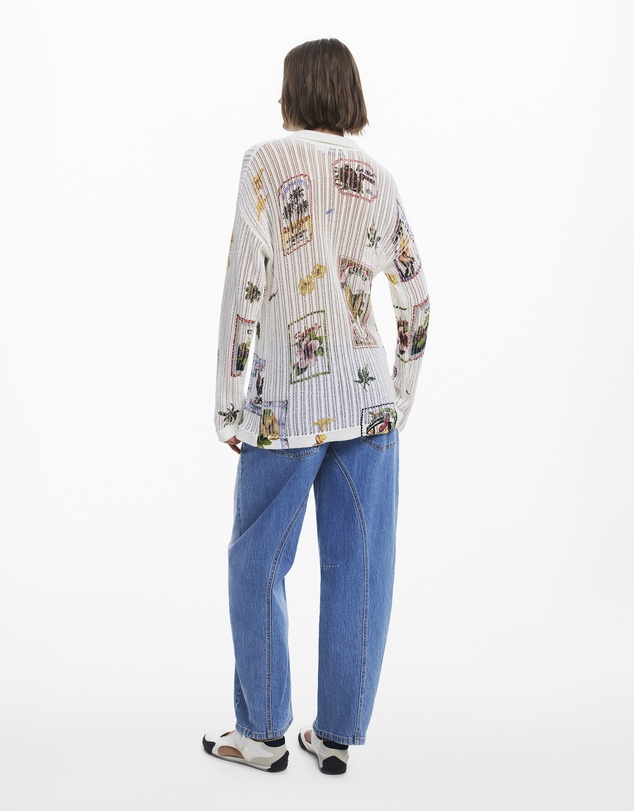 Desigual - Stamp cardigan