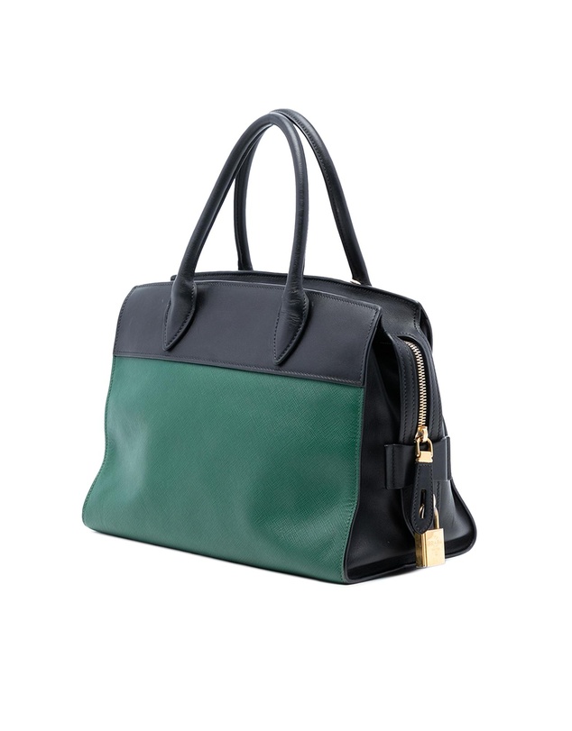 Pre-Loved by Azura Reborn - Pre-Loved Saffiano and City Calf Esplanade Satchel