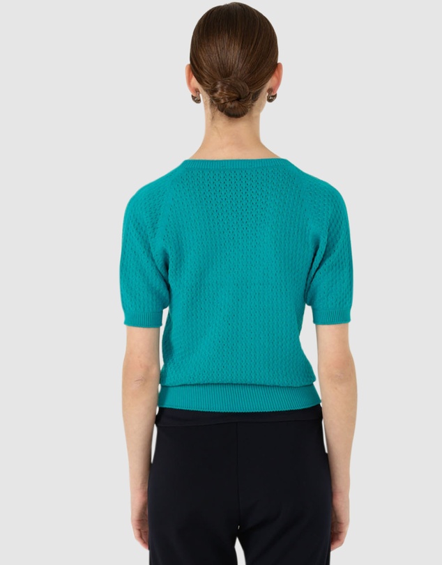 SACHA DRAKE - Henley Knit Top