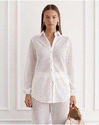 Aqua Blu Australia - Blanc Odilia Beach Shirt