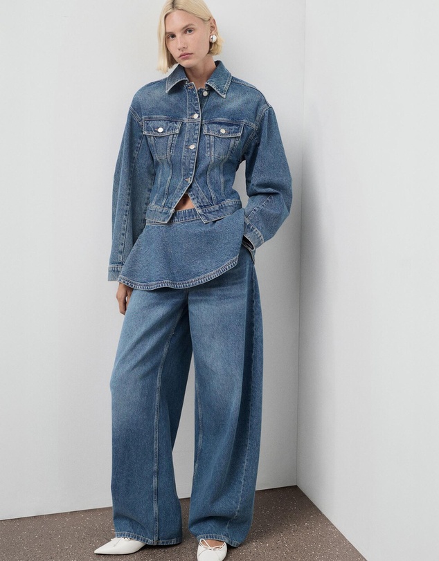 M.N.G - Mid-Rise Balloon Jeans