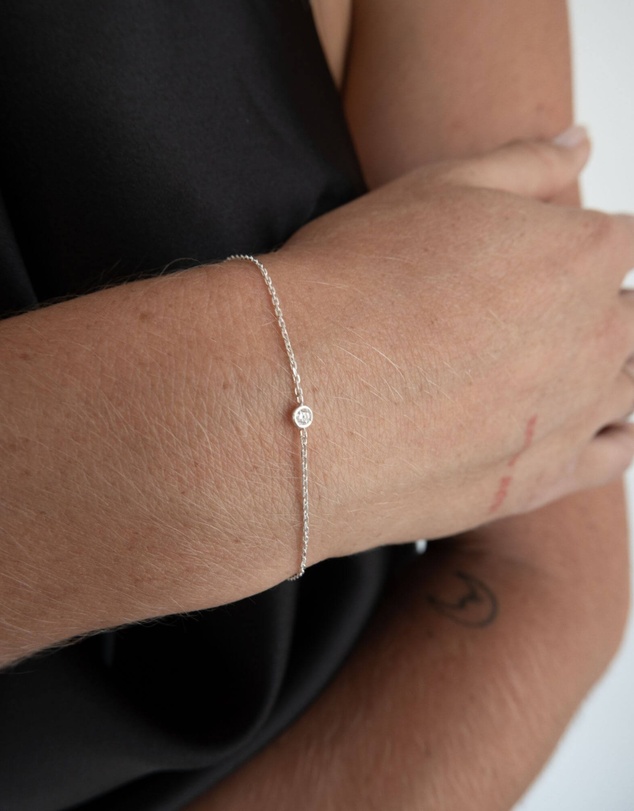 Luna Rae - Sterling Silver - Diamond Sky Bracelet