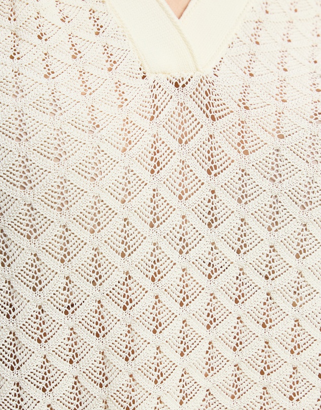 Walker Golf Things - Crochet Knit Polo - ICONIC Exclusive