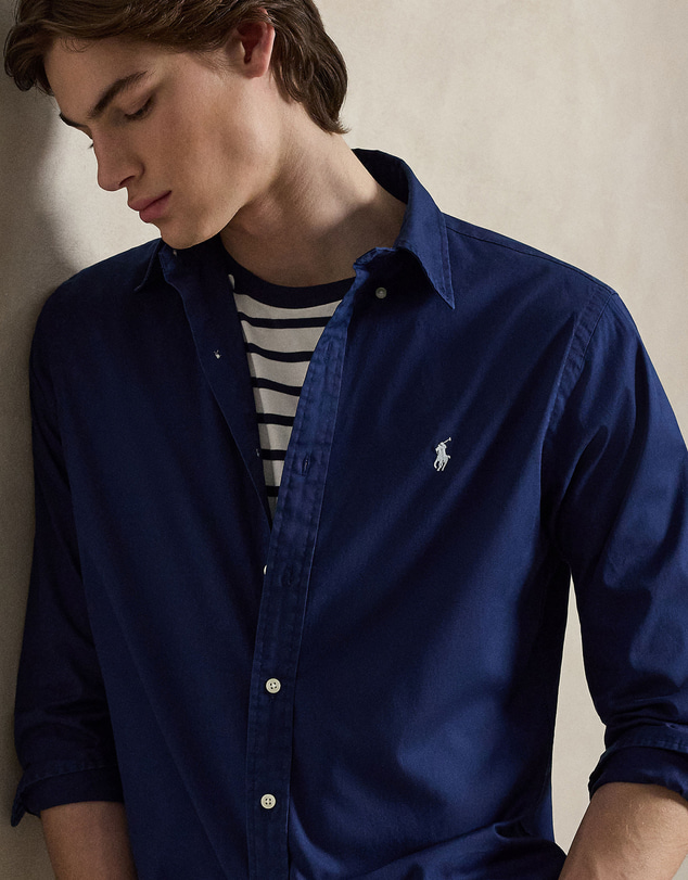 Polo Ralph Lauren - CONIC EXCLUSIVE - Custom Fit Featherweight Twill Shirt