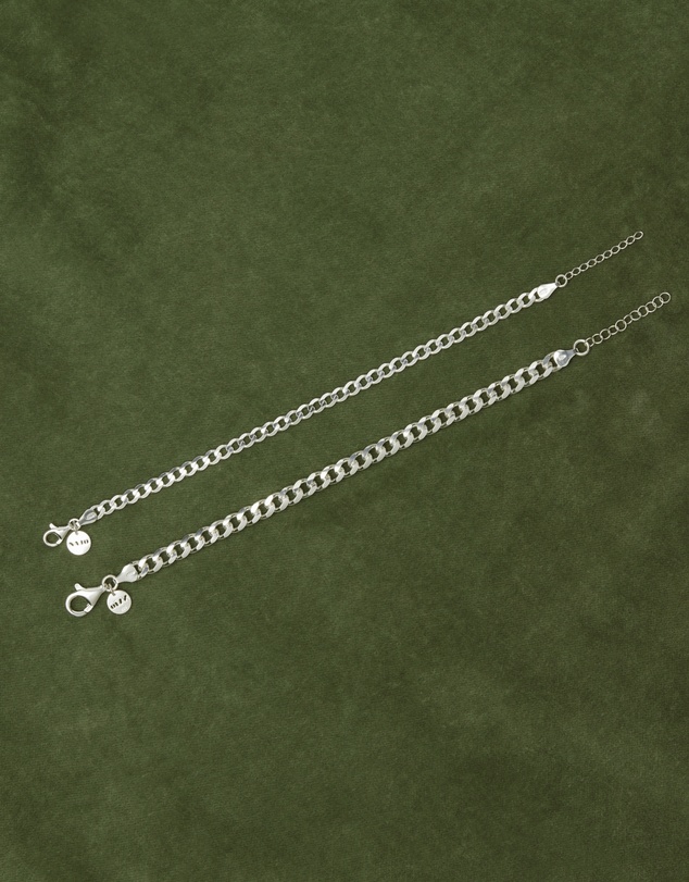 Najo - Marchioness Silver Petite Bracelet (18.5cm+ext)