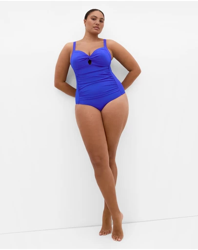 City Chic - Amalfi Ruched 1 Piece