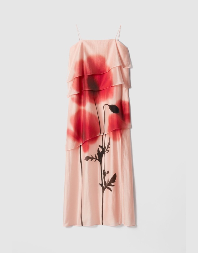 & Other Stories - Floral-Appliqué Maxi Dress