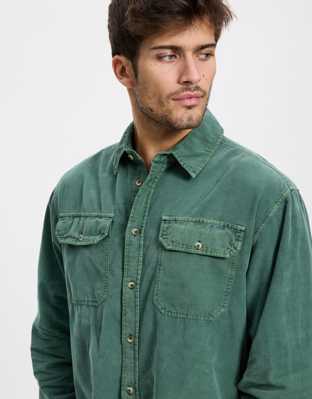 Rolla's - Grid Cord LS Shirt