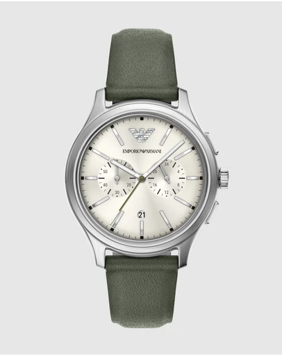 Emporio Armani - Green Chronograph Watch