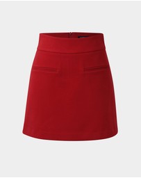 Forcast - Lara A-line Mini Skirt