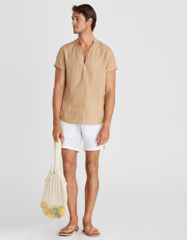 Aqua Blu Australia - Caramel Aaron Shirt