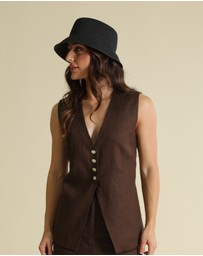 Morgan & Taylor - Ryle Bucket Hat in Black