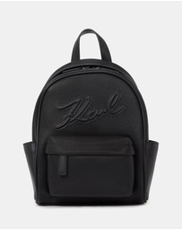 Karl Lagerfeld - K/Skuare Grainy Small Backpack