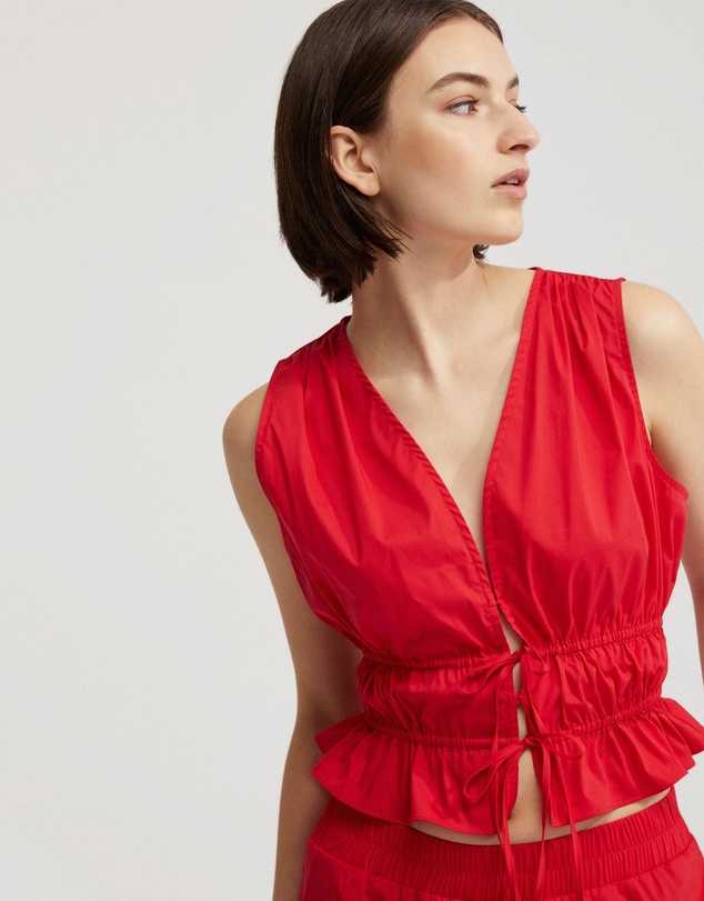 Oxford - Sienna Cotton Top