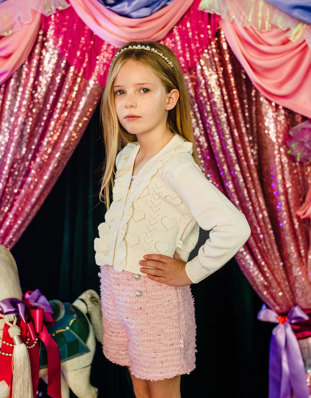Fleur Harris - 'Days of Enchantment' Graceful Short in Pink