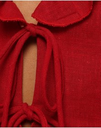 Petal & Pup - Andra Top - Red