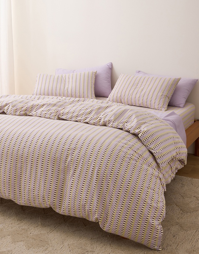 Sheet Society - Leo Washed Cotton Quilt Cover Set