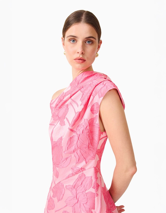 Elliatt - Dionne Asymmetrical Maxi Gown