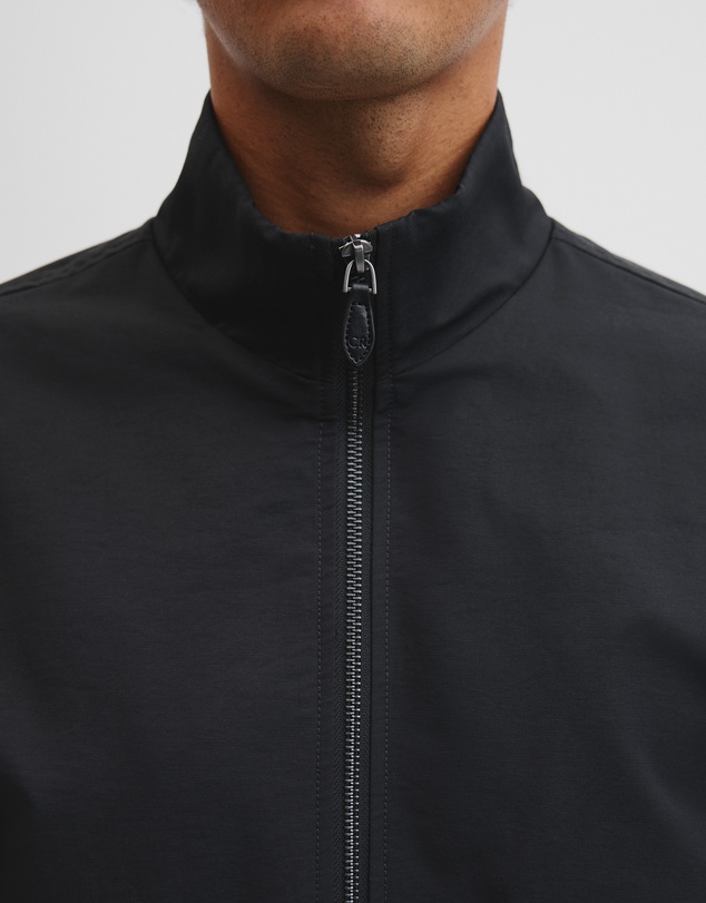 Country Road - Cotton Nylon Funnel Neck Jacket