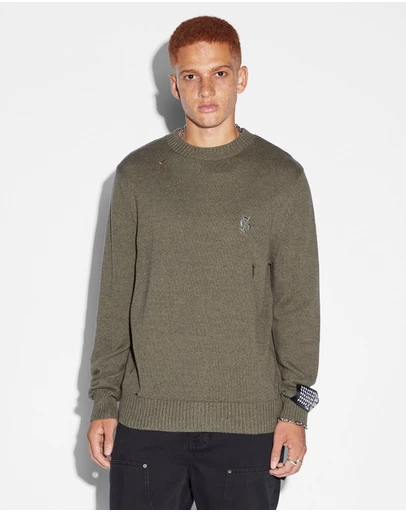 Ksubi - Vintage Dollar Knit Crew Surplus