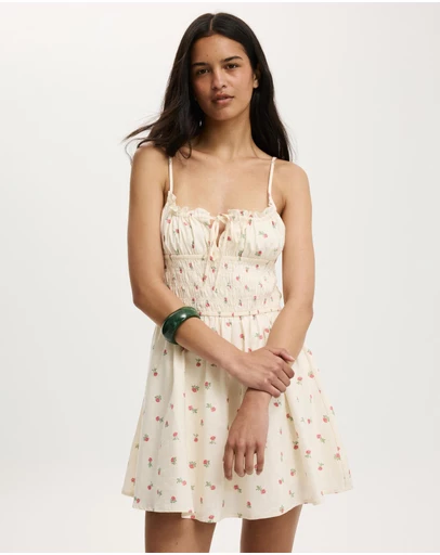 Cotton On - Haven Strappy Mini Dress