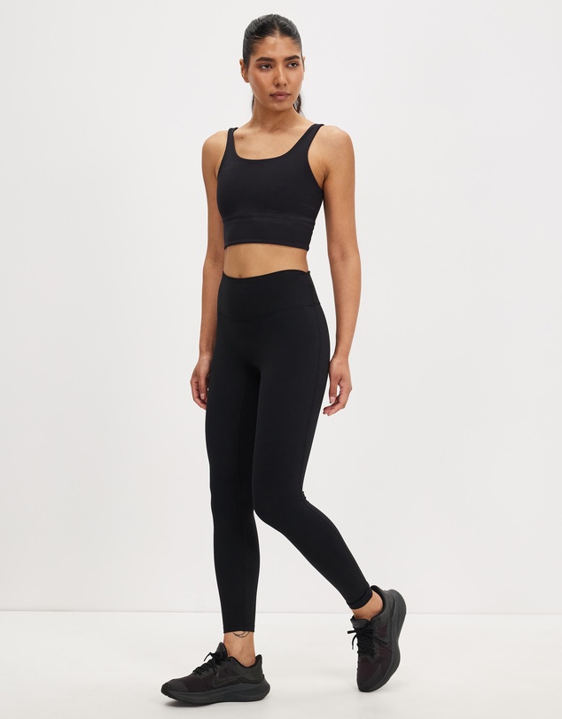 Nike - One Seamless Front High-Waisted Full Length Leggings