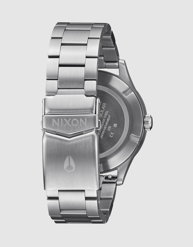 Nixon - Sentry Solar Stainless Steel
