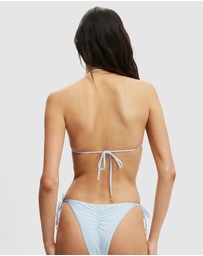 Cotton On Body - Side Gather Halter Bikini Top