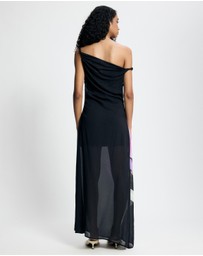 Lover - Cielo Asymmetrical Midi Dress