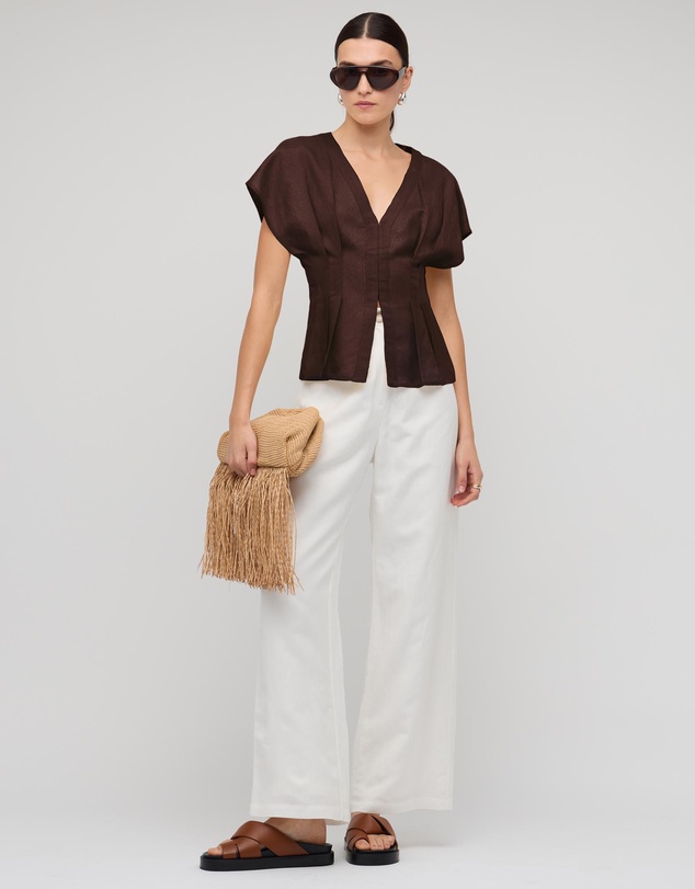 Staple the Label - Estelle Pleated Blouse