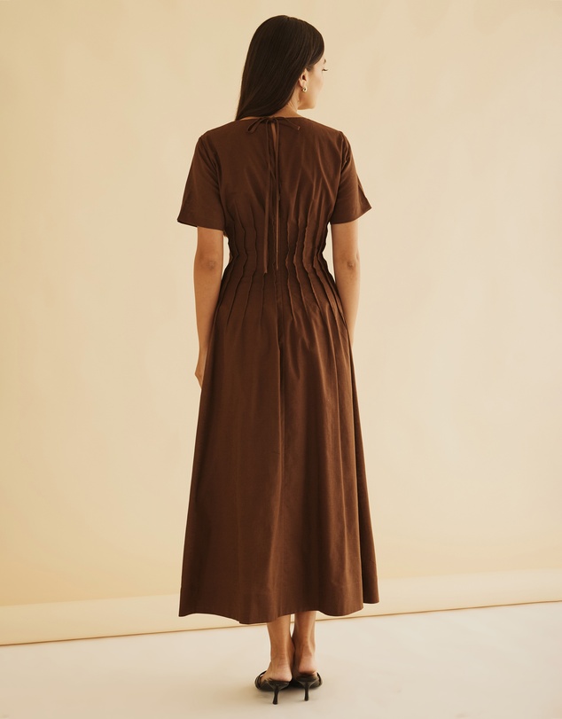 Atmos&Here - Maya Pleat Maxi Dress