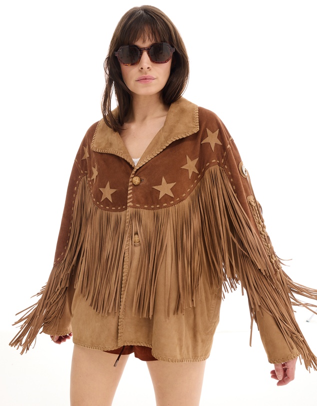 THE TALES - Portobello Road Fringed Suede Jacket