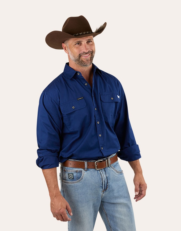 Ringers Western - King River Full Button Work Shirt