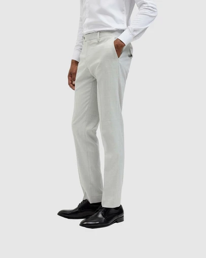 Politix - Prince Of Wales Check Tailored Suit Pant
