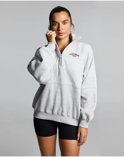 Rockwear - Cosy Fleece Longline 1/2 Zip