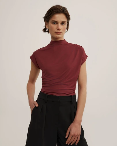 Witchery - Draped High Neck Top