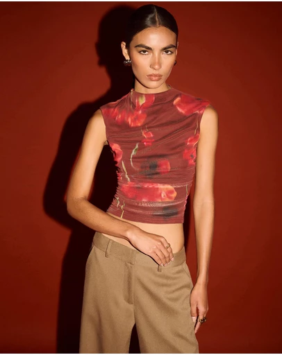 Staple the Label - Vivi Mesh Top