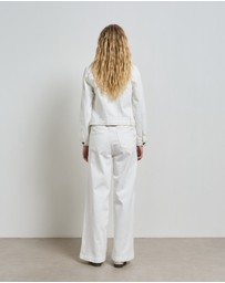 DRICOPER DENIM - Dita Ivory Denim Jacket