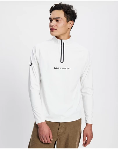 Malbon - Performance Raglan Quarter Zip