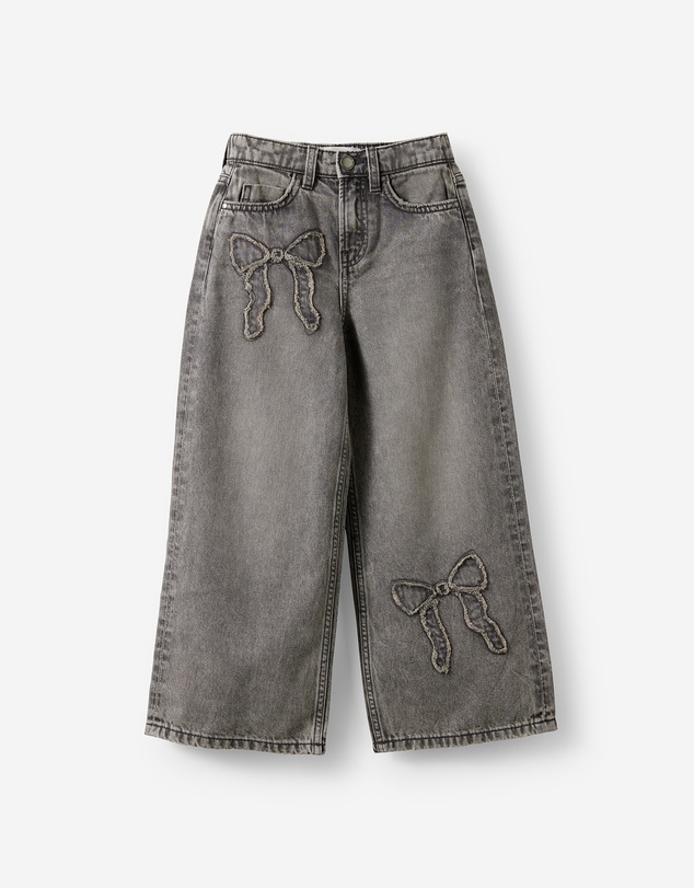Cotton On Kids - Super Wide Leg Denim Jean