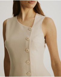 Atmos&Here - Bell Asymmetric Mini Dress