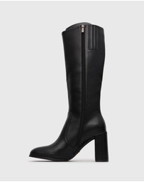 Betts - Lillybeth Block Heel Knee High Boots