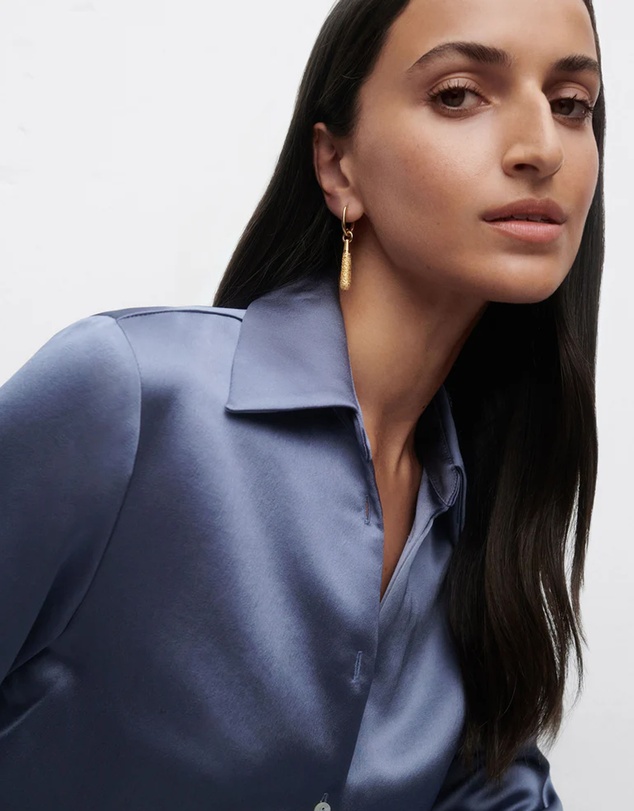 PDPAOLA - Popcorn Large Jupiter Single Hoop Earring