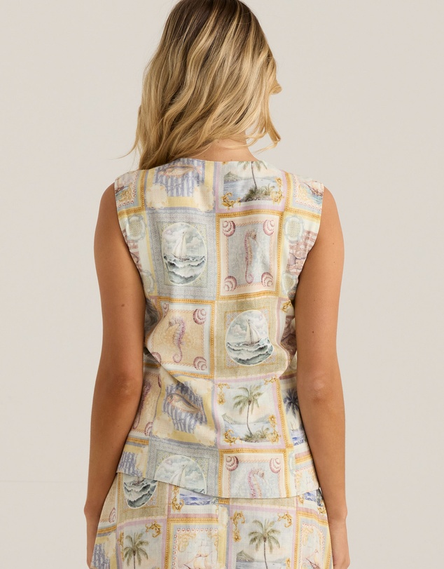 Sass - Reo Button Vest