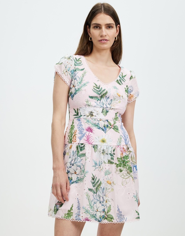 Honey and Beau - All the Kisses A Line Dress
