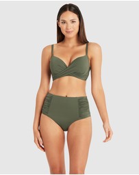 Sea Level Australia - Essentials Cross Front Moulded Cup Underwire Bra