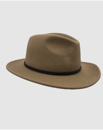 Jacaru - Jacaru 1847 Outback Fedora Hat -