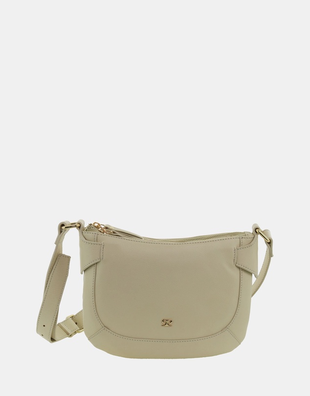 Pierre Cardin - Pierre Cardin Ladies Leather Sleek Crossbody Bag
