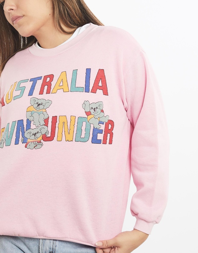 Vintage by The Real Deal - Pre Loved - Vintage 90s Australia Down Under Sweatshirt