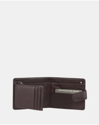 Milleni - Milleni Leather Men's Tab Wallet